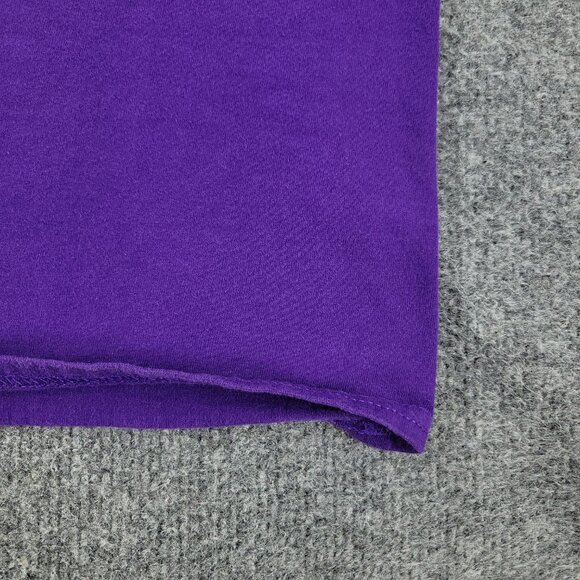 Basketball Shirt Men's Large Purple The Goat #24 Graphic Tee Short Sleeve Adult - Picture 7 of 12